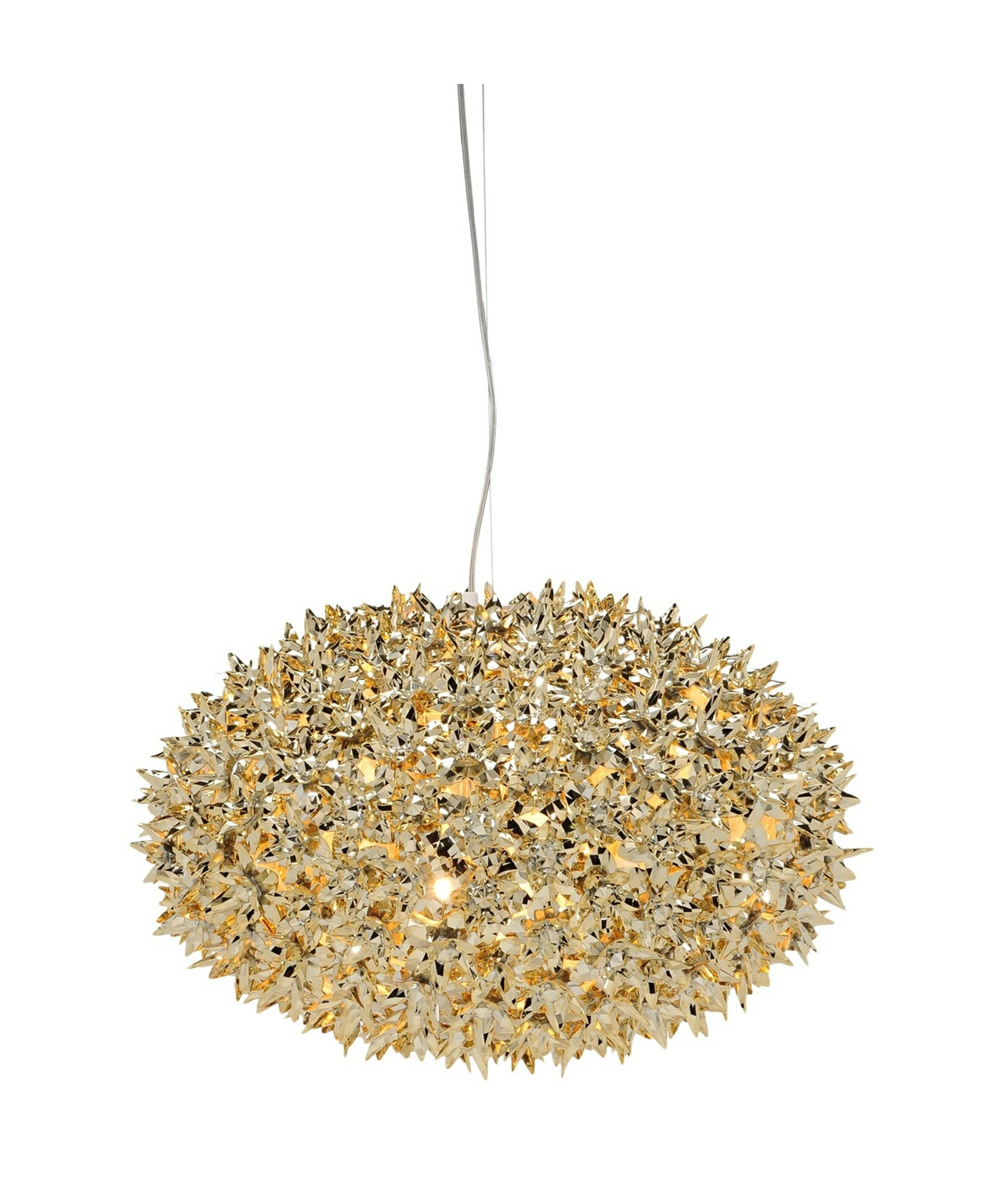 Image of Bloom Pendelleuchte S1 Gold - Kartell bei Lampenmeister.ch